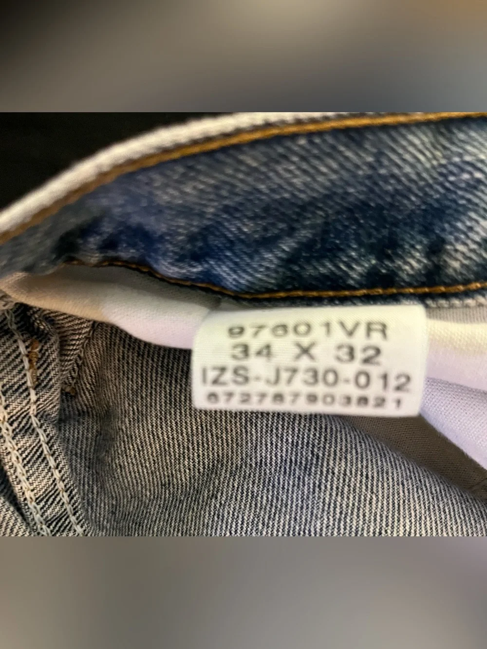 Wrangler Authentics Men's Relaxed Fit Jeans Light Wash Blue 34x32